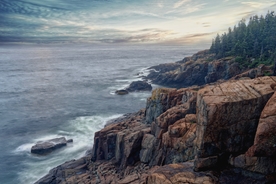 海岸悬崖峭壁图片