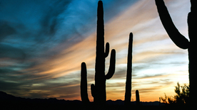 唯美晚霞日落图片