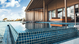 马尔代夫沙滩海岸图片