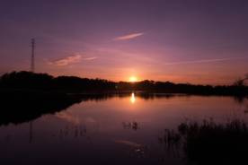 日出旭日唯美图片