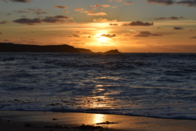 日出旭日唯美图片