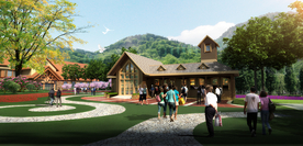 青岛藏马山效果实景图