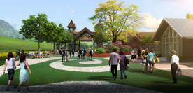 青岛藏马山效果实景图