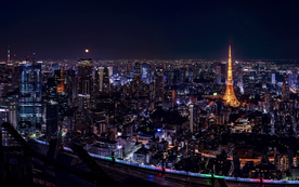 日本 东京 地标 天际线