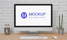 电脑贴图样机图片