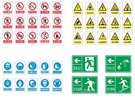 工地安全警示标志