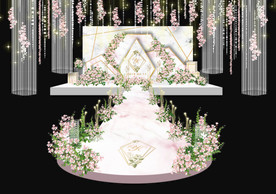 粉色大理石婚礼