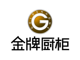 金牌厨柜 标志 LOGO