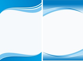 蓝色展板  名片  卡片底板