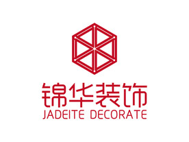 锦华装饰 标志 LOGO