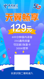 天翼畅享 电信资费 资费套餐