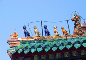 中国古典建筑屋顶装饰构造