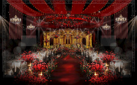 欧式婚礼效果图