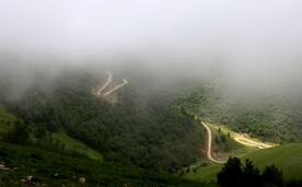 穿云破雾盘山行