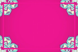 简单带有几何元素的红色背景