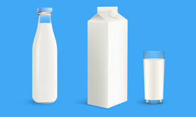 牛奶瓶样机图片 