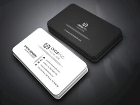 高档简洁黑白名片