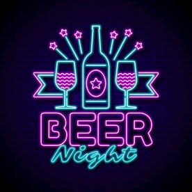 霓虹灯标志图片