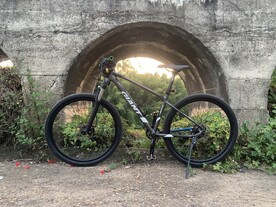 捷安特山地车自行车拍摄图