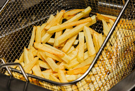 油炸薯条摄影图