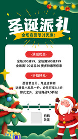 圣诞节活动海报