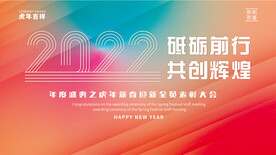 2022公司年会背景