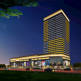  平安银行 楼宇亮化