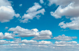 蓝天白云晴空万里