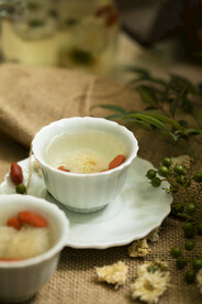 花茶菊花茶摄影图