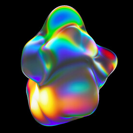 镭射酸性渐变背景素材