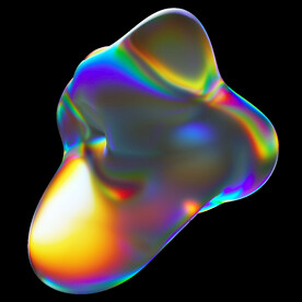 镭射酸性渐变背景素材