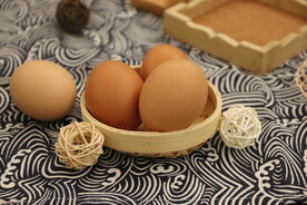 新鲜土鸡蛋餐饮食品食材高清摄影