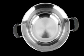 不锈钢双耳炒锅