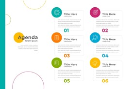 议程图表信息图表元素