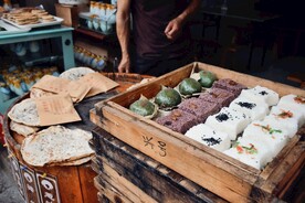 传统青团糕点小吃