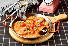 西班牙海鲜焗饭