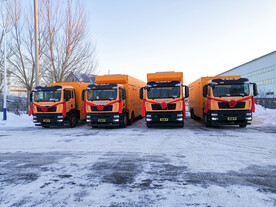 黄色应急电源车发电车