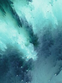 浓郁云涌数字艺术画