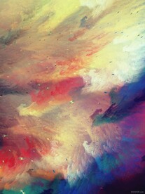 浓郁云涌数字艺术画