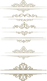 AI矢量欧式花纹底纹背景图片