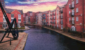 唯美欧洲风景背景