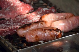 烤肠高清烧烤图片素材