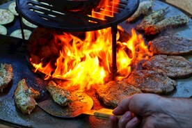 烧烤美食烤肉图片素材