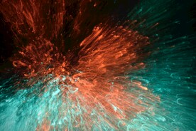 质感抽象潮流酸性渐变背景图片