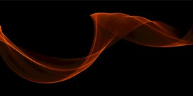 红色透明的丝绸绸缎