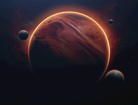 宇宙星球球体图·