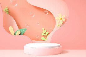 c4d场景 空间 抽象建筑