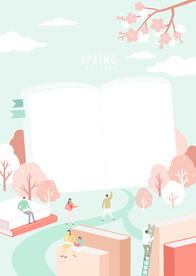 春天插画