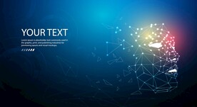 AI矢量科技感背景底纹