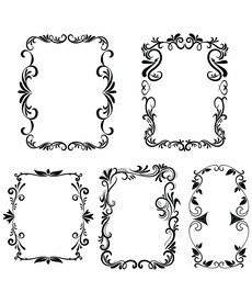 AI矢量花纹底纹背景图片